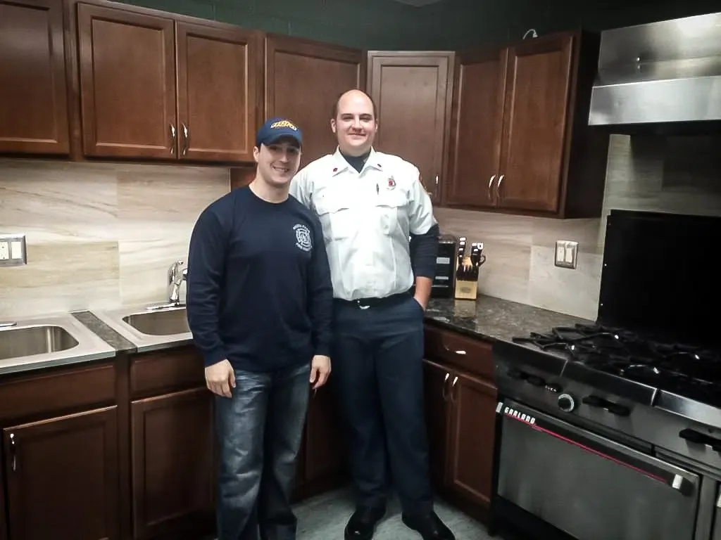 Members of the Hazel Park Fire Department.