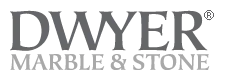 The logo for Dwyer Marble & Stone.